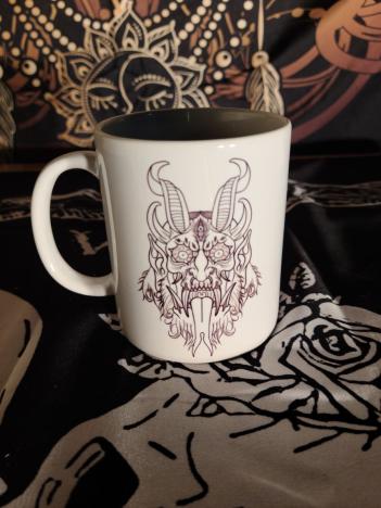 Old Zoul Demon and Logo Mug